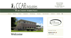 Desktop Screenshot of ccarindustries.org