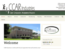 Tablet Screenshot of ccarindustries.org